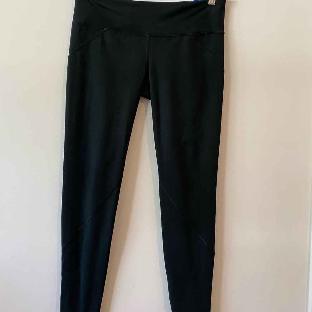 Black/ Royal Blue Under Armour leggings